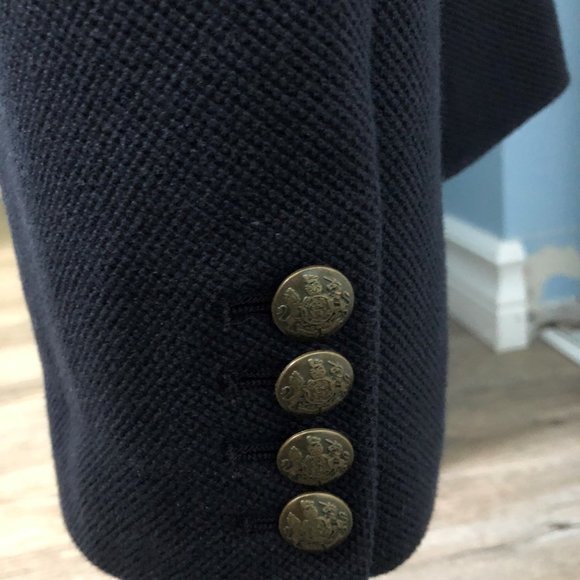 Navy Blue Academy Blazer from Banana Republic Factory - Picture 4 of 7